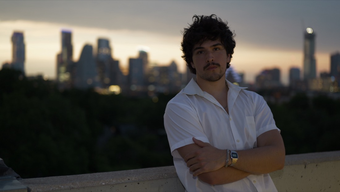 Portrait of Saul Almaraz at golden hour